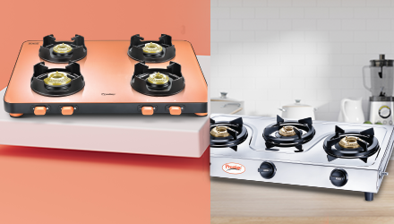 Glass top vs stainless steel gas stove